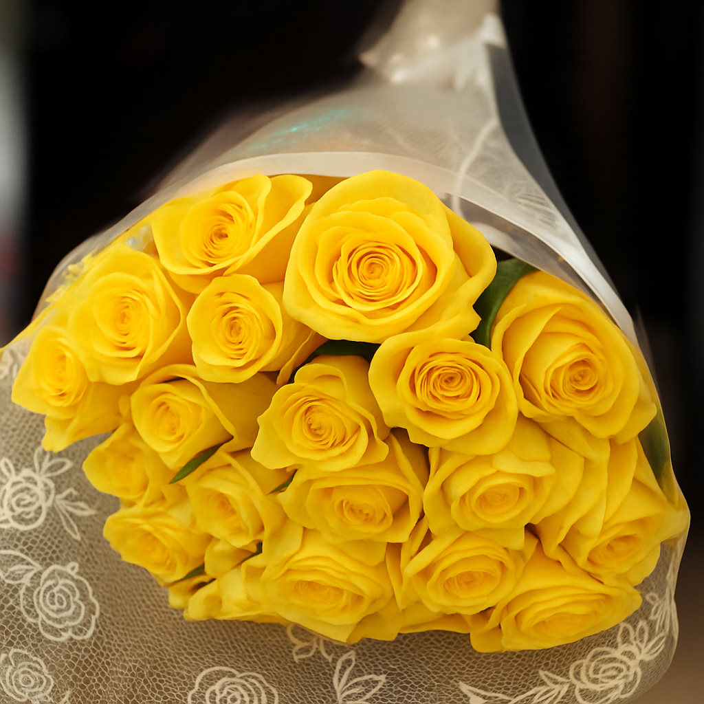 Yellow Roses Bouquet