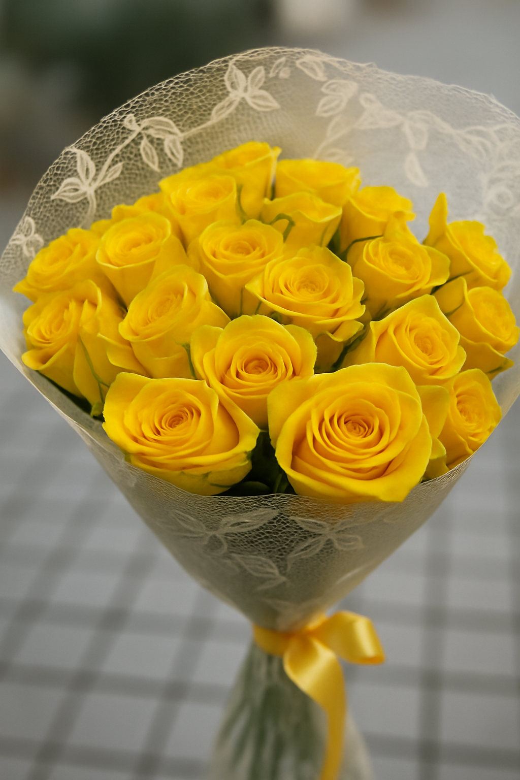 Yellow Roses Bouquet